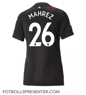 Manchester City Riyad Mahrez #26 Borta Matchtröja Dam 2022-23 Kortärmad